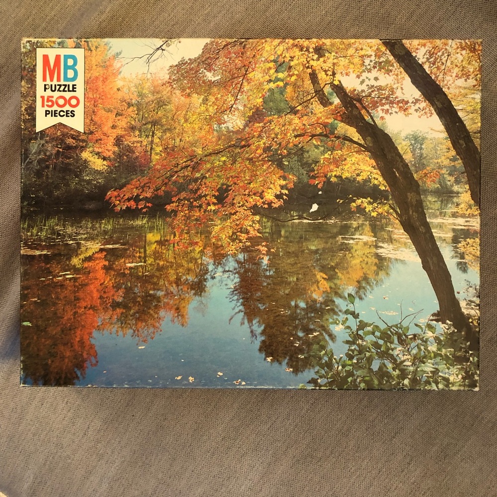 Vintage 1978 Milton York series puzzle 1500 pieces - NEW, never opened